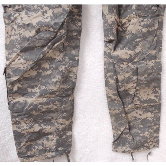 US ARMY Small Long ACU BDU Digital Camo Tactical Military Combat Cargo Pants - Picture 11 of 13